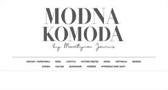 Desktop Screenshot of modnakomoda.com